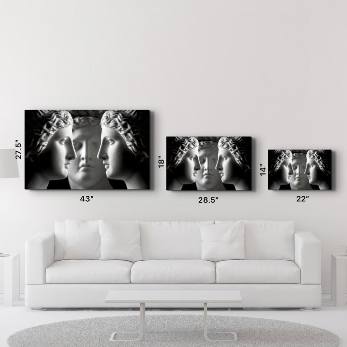 Wallity Pintura Decorativa de Vidrio Templado 70 x 110 cm